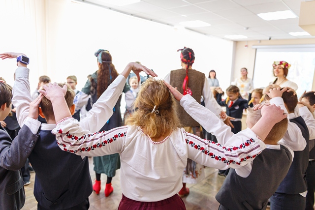 Интерактив на презентации проекта «Ремесленные сказки»